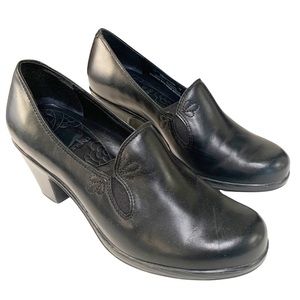 Dansko Women’s Beth Clogs/Mules Black Size 8.5/39 Leather New